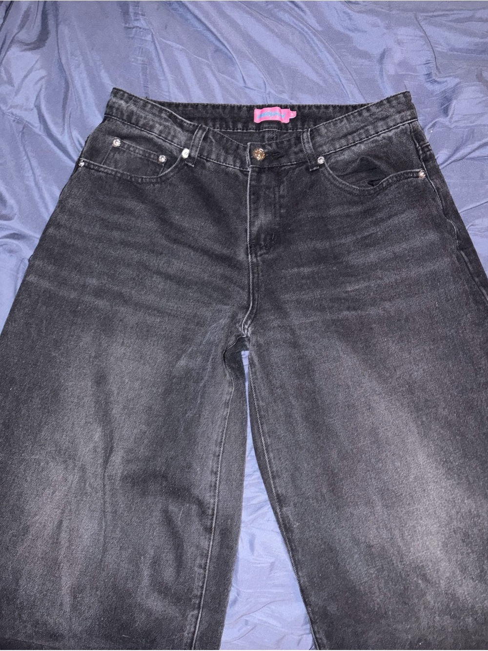 Edikted Black Baggy Women’s Jeans